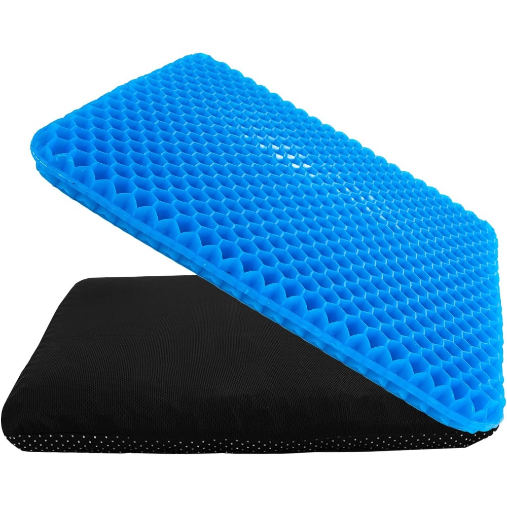 Cooling Pillow Gel - Bardzo Gruba Żelowa Poduszka na Siedzenie