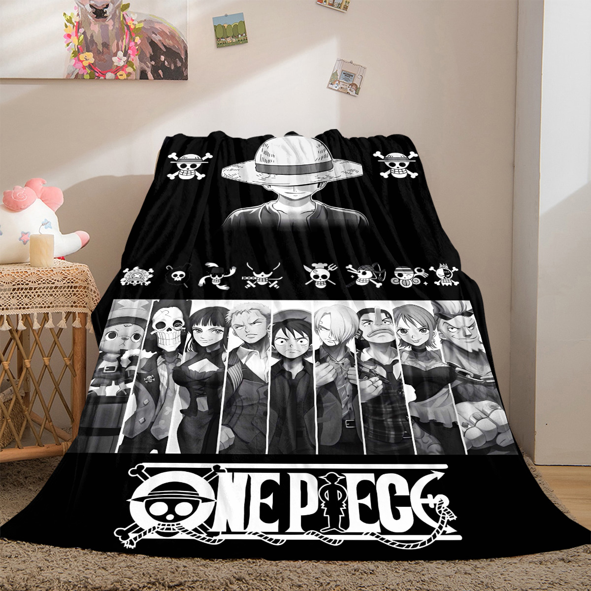 Home Textiles Luxury - Koc Flanelowy Lekki Luksusowy Nami Luffy