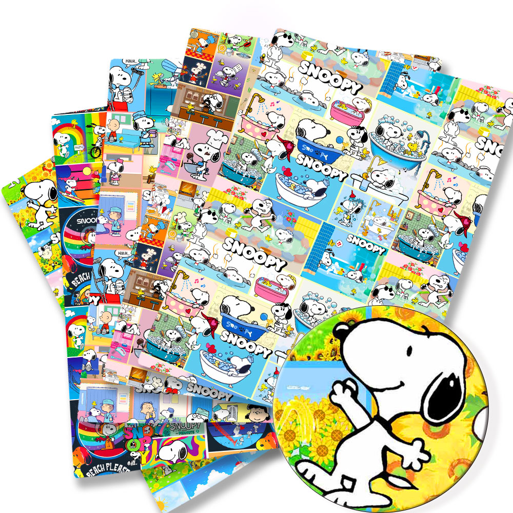 Home Textiles Curtains - Tkanina TAKARA TOMY Snoopy 140x50CM z