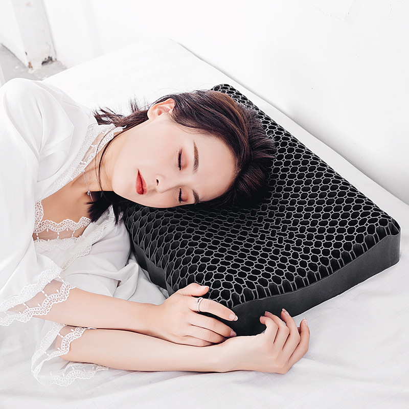 Cooling Pillow Gel - Poduszka do spania z czarnym węglem