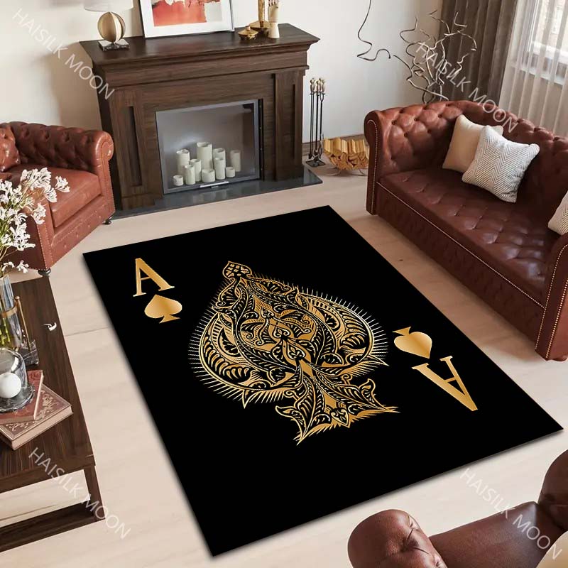 Dywan z wzorem Asa Kierów, 6 s – Home Textiles Luxury recenzja i cena