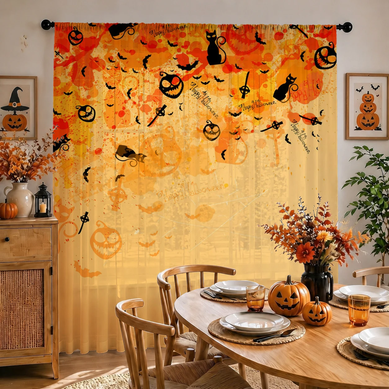 1 szt. Przezroczysta zasłona n – Curtain Sheer Voile recenzja i cena