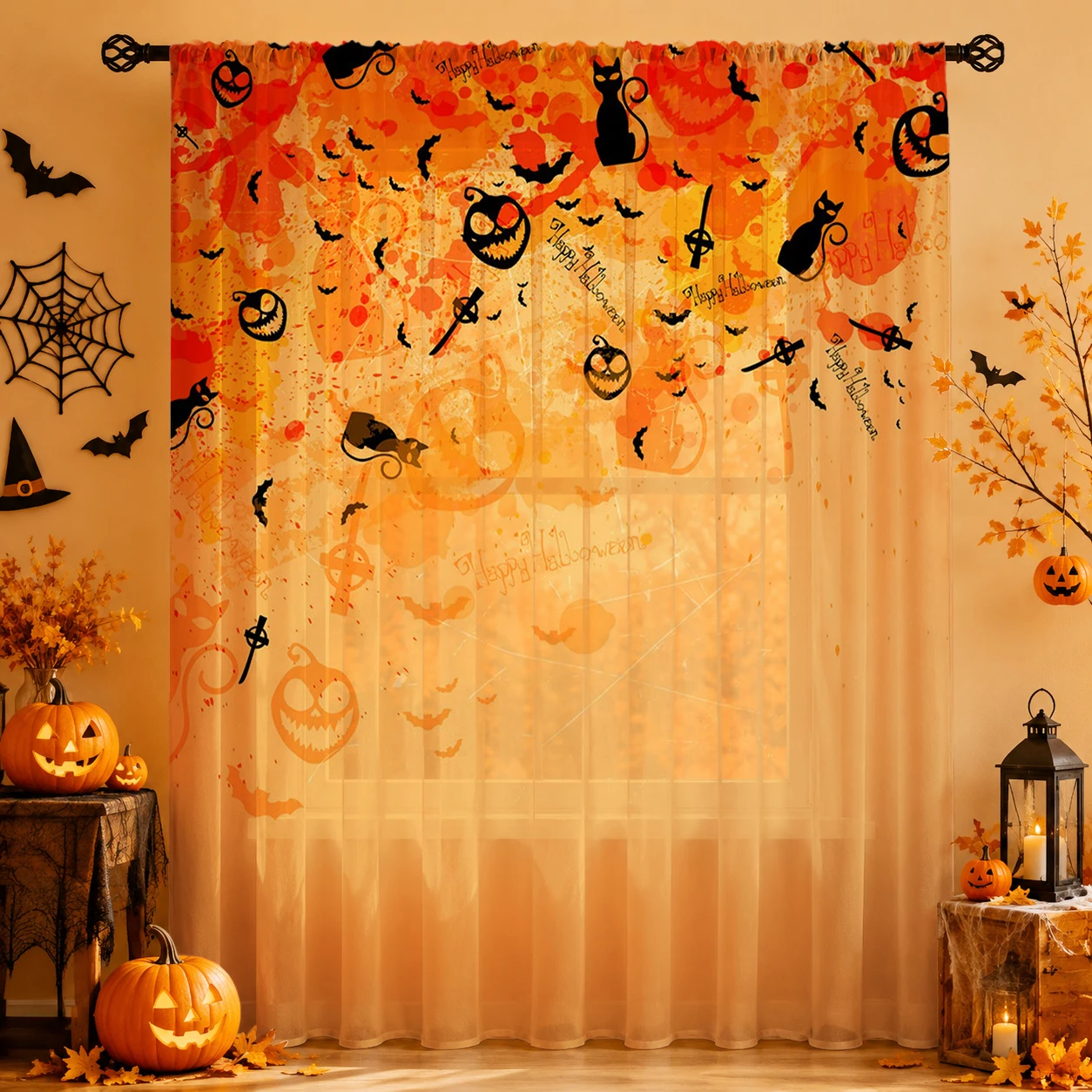1 szt. Przezroczysta zasłona n – Curtain Sheer Voile recenzja i cena