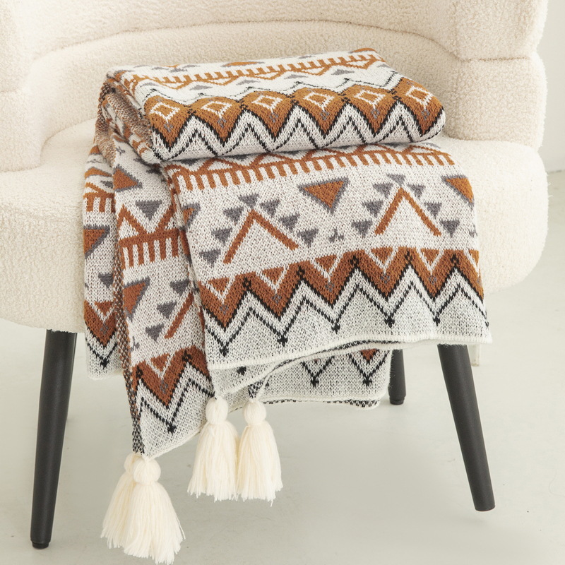 Koc dziergany w stylu bohemy z – Home Textiles Luxury recenzja i cena