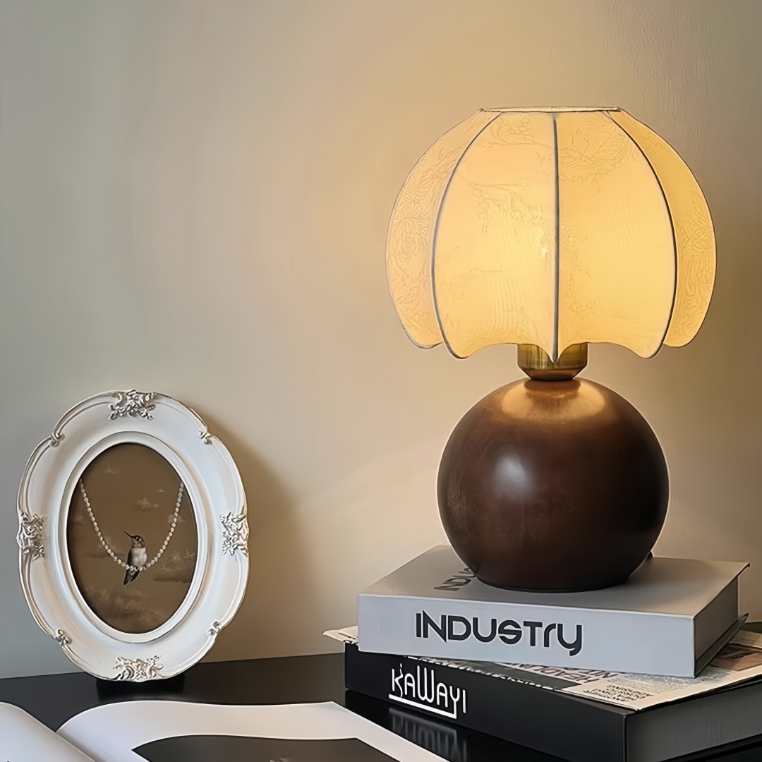 Lampa stołowa w stylu vintage  – Home Textiles & Furnishings recenzja i cena