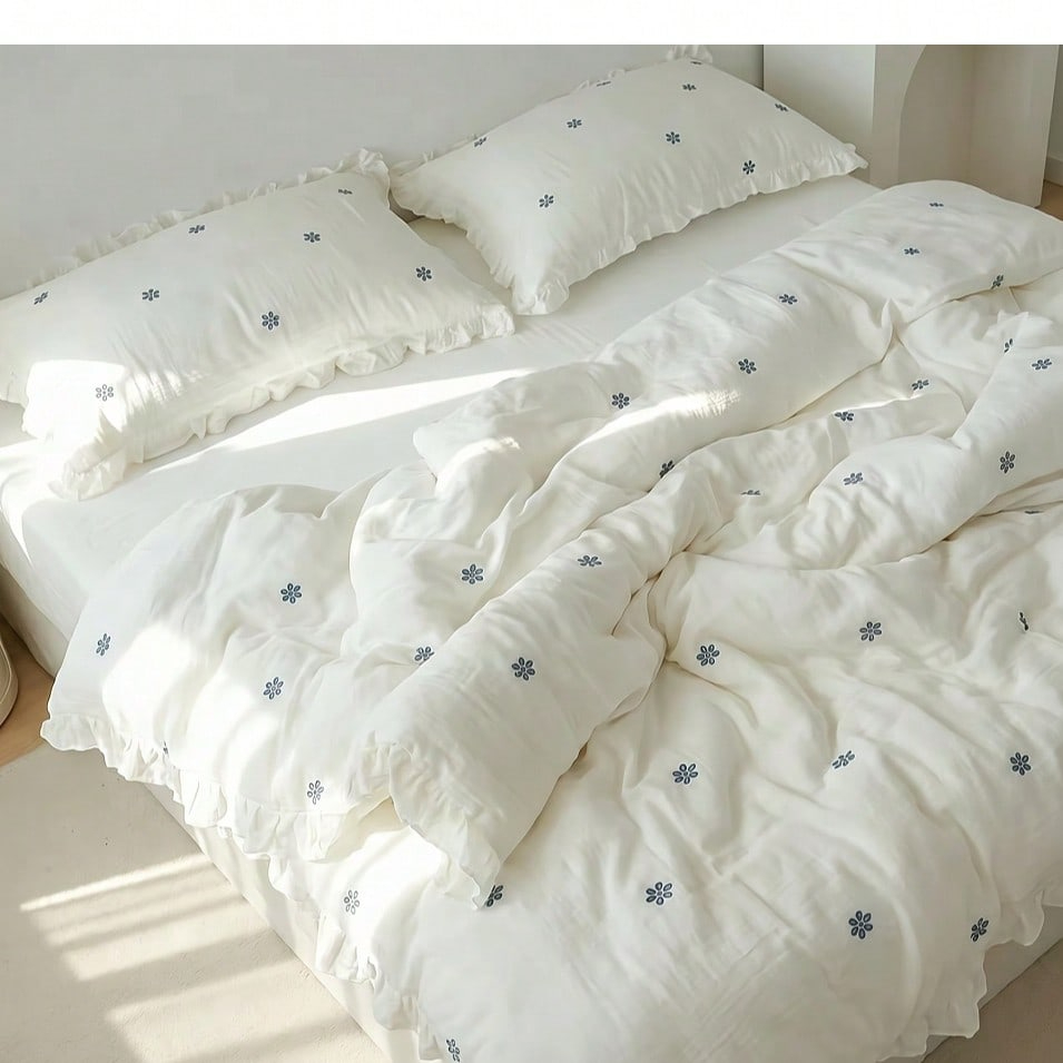 Dziewczęcy 3-częściowy biały z – Home Textiles Premium recenzja i cena