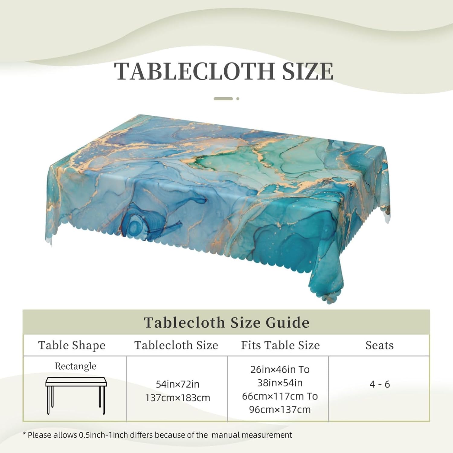 Luksusowy obrus z marmurowym w – Home Textiles Premium recenzja i cena